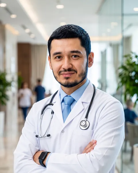 Central Man Clinic — Toshkentdagi klinika ichki ko‘rinishi